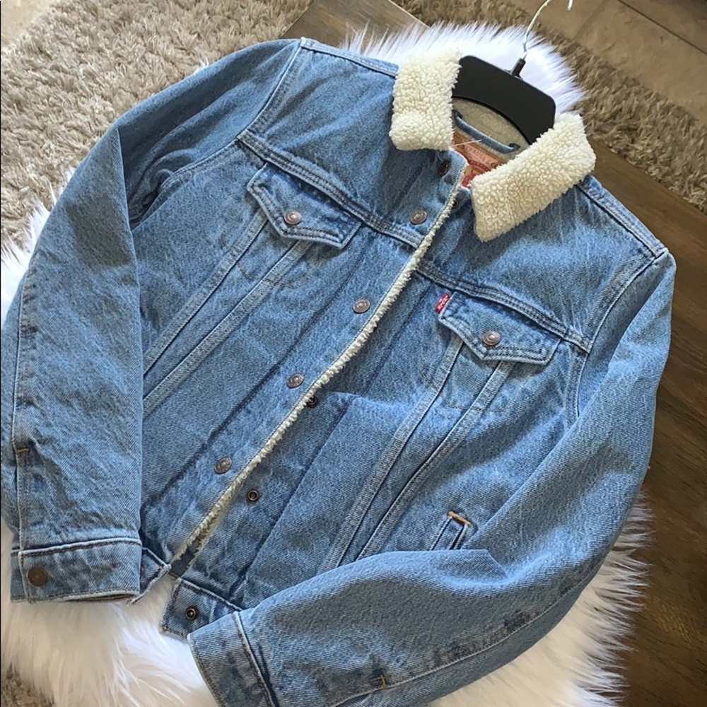 Levi’s Original Sherpa Trucker Denim Jacket